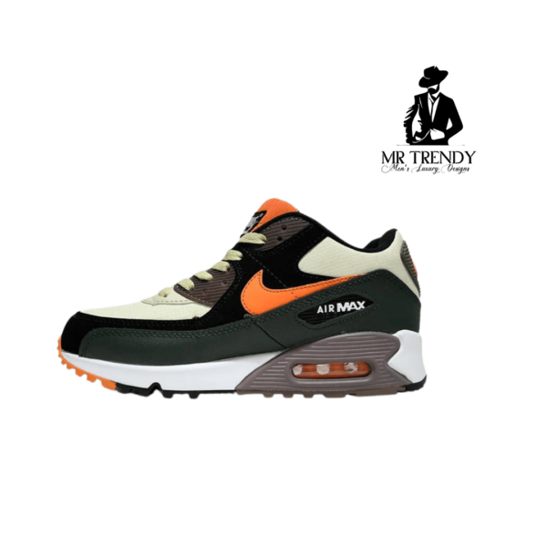 Airmax 90 Dark Army Tweed/olive/orange - Image 2