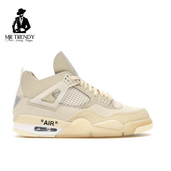Jordan 4 Off White “Sail” - Image 3