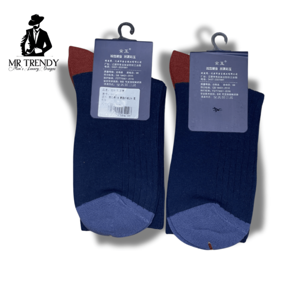 Blue Comfy Cotton Socks
