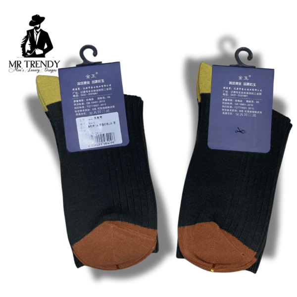 Pure Cotton Socks Simple Style Comfy & Breathable - Image 2