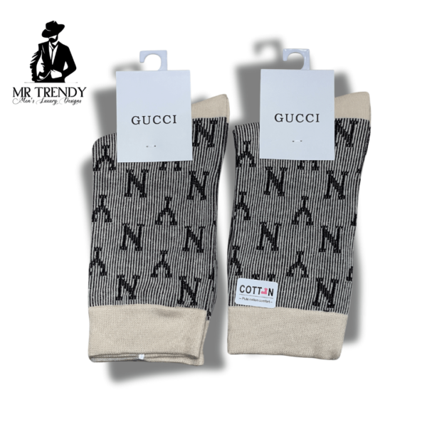 Gucci Pure Cotton Socks Simple Style Comfy & Breathable - Image 7