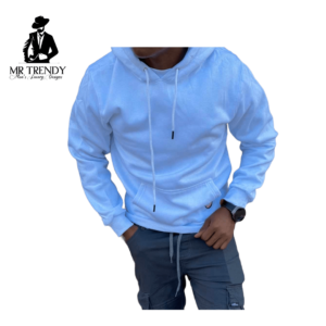 White Premium Cotton Hoodies