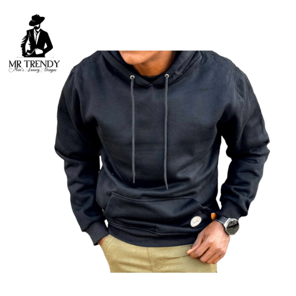 Black Premium Cotton Hoodies