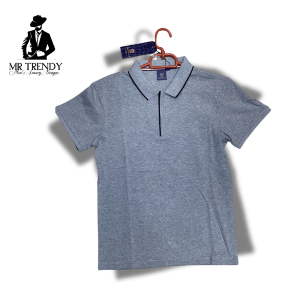 Grey Polo T-shirt