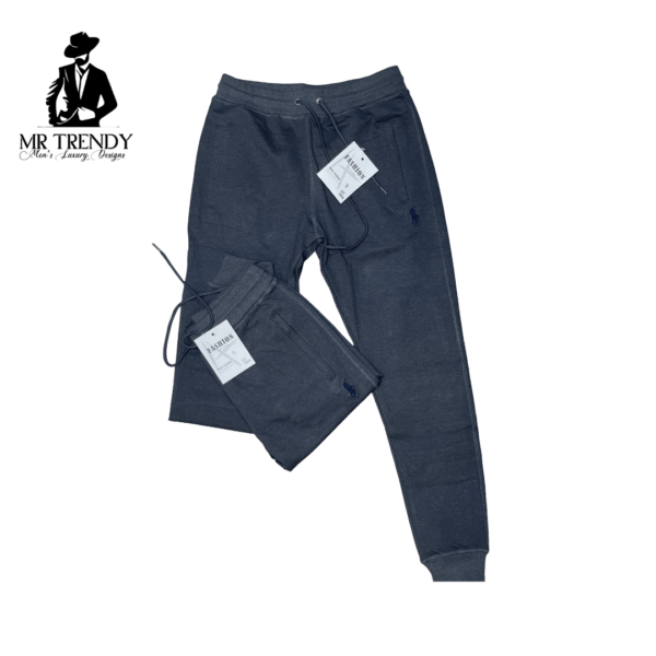 Grey Polo Sweatpants