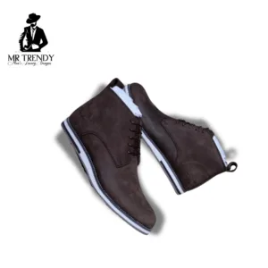Dark Brown Clarks Boots