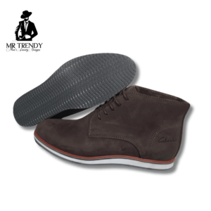 Dark Brown Clarks Boots