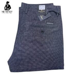 Grey Plaid Trousers