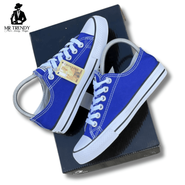 Blue Low-Cut Converse