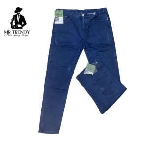 Navy Blue Denim Jeans