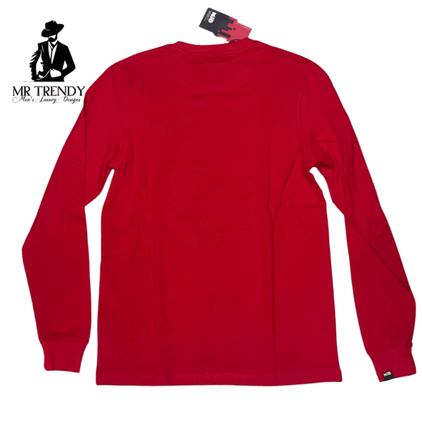 Red Long-sleeve T-shirt - Image 2
