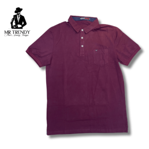 Maroon Polo T-Shirt