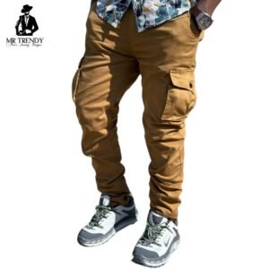Brown Tactical Cargo Pants