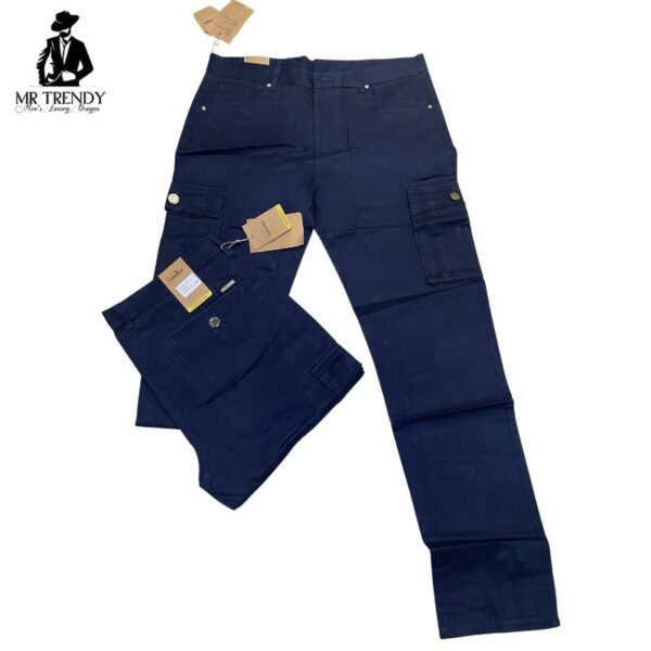 Navy Blue Cargo Pants