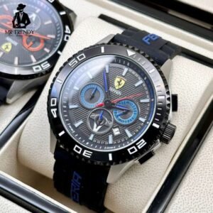 Ferrari Chronograph Square Watch