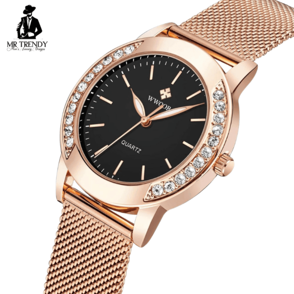 WWOOR 8877 Mesh Watch