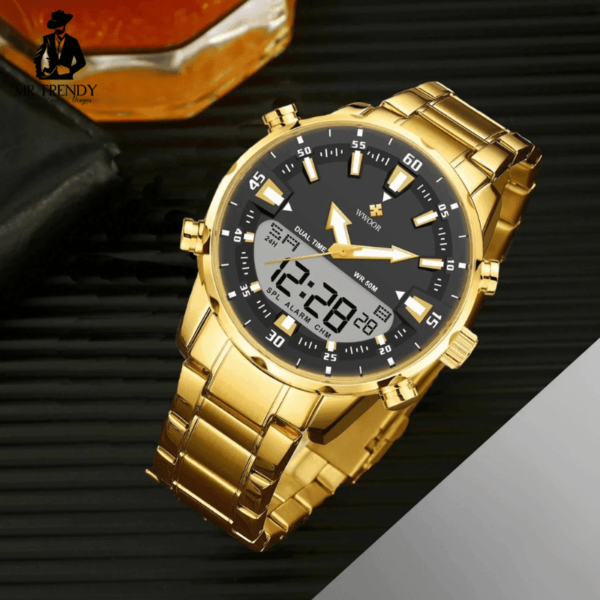 WWOOR 8890 Watch with Dual Time Display - Image 5