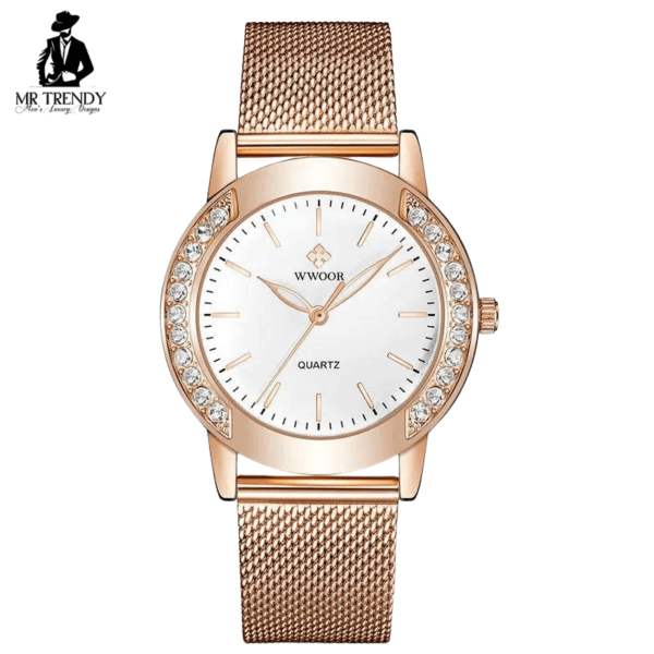 WWOOR 8877 Mesh Watch