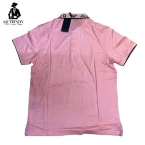 Men's Pink Polo T-shirt