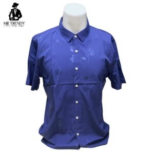 Blue Floral Shirt