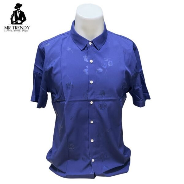 Blue Floral Shirt