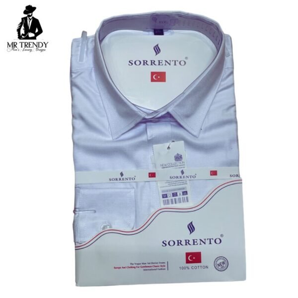 White Sorento Formal Shirts