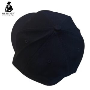 Black Plain Cap