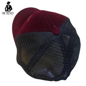 Maroon Givenchy Mesh Cap