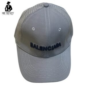 Grey Balenciaga Mesh Cap