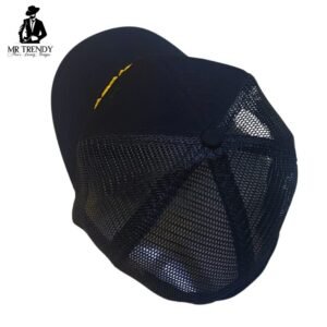 Black Balenciaga Mesh Cap