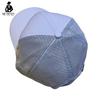 White Spartan Mesh Cap