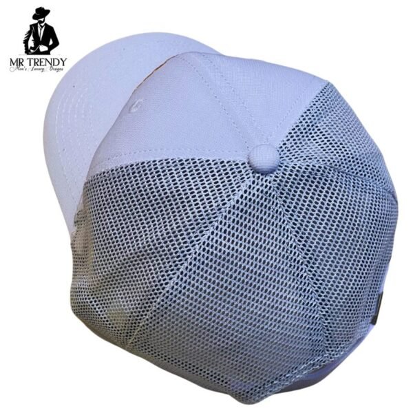 White Spartan Mesh Cap