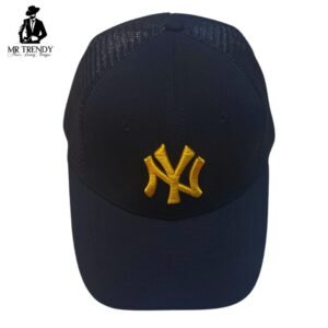 Yankees Black Mesh Cap