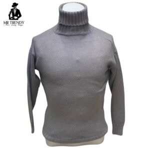 Beige Turtleneck Sweaters