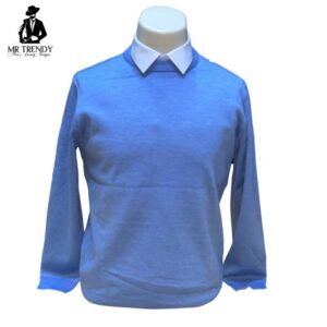 Blue Cotton Sweaters