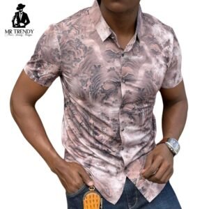 Brown Stretch Shirts