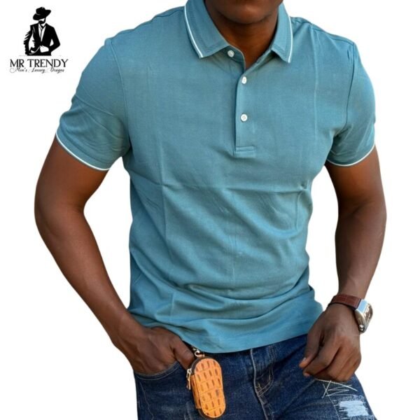 Munsell Blue Polo Shirts