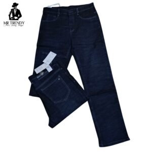 Dark Blue Straight Jeans