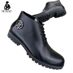 Black Leather Boots