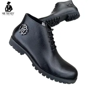 Black Leather Boots