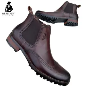 Dark Brown Leather Clarks