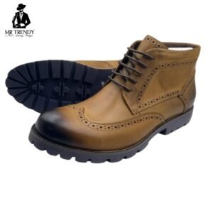 Light Brown Leather Boots