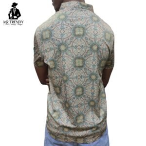Green Designer Stretching Shirts