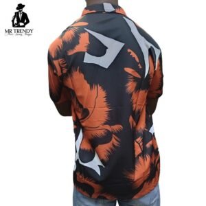 Orange Designer Shirt