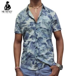 Blue Green Designer Shirts