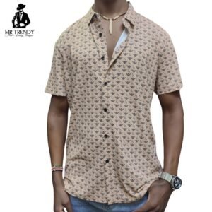 Brown Checkered Casual Shirt