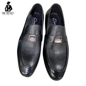 Black Monk Strap Shoes