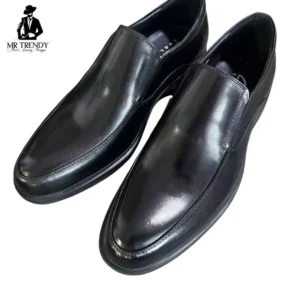 Black Square Toe Leather