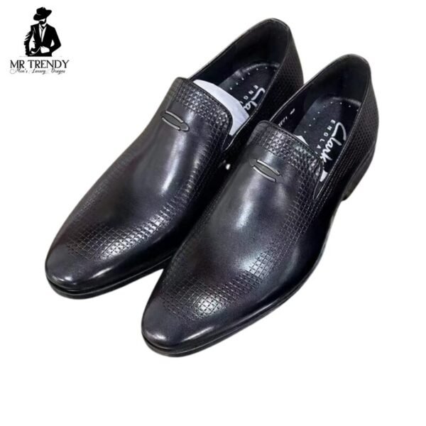 Pointed Toe Derby Leather