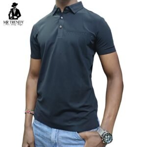 Plain Black Polo Shirts